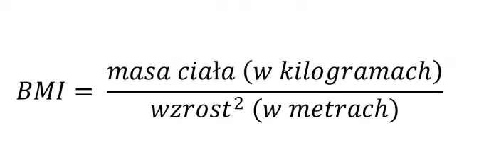 wzór BMI